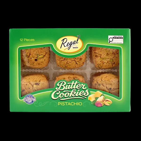 Regal Pistachio Butter Cookies
