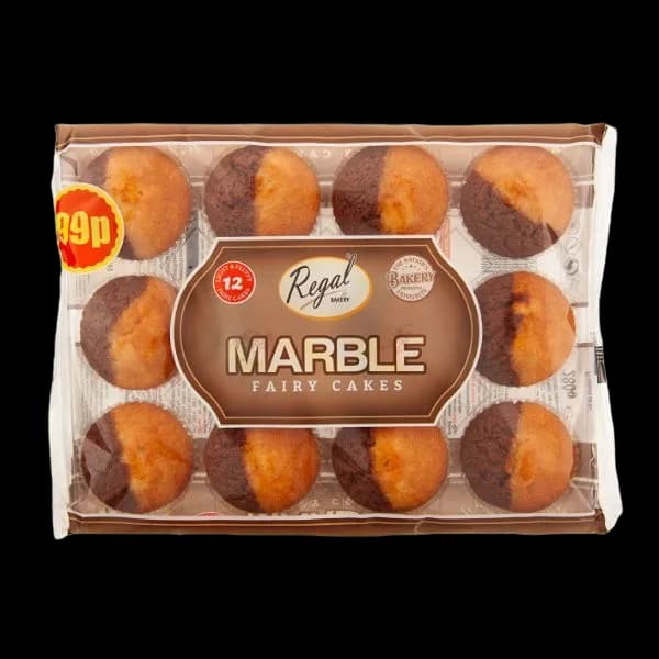 Regal Marble Fairy Cake