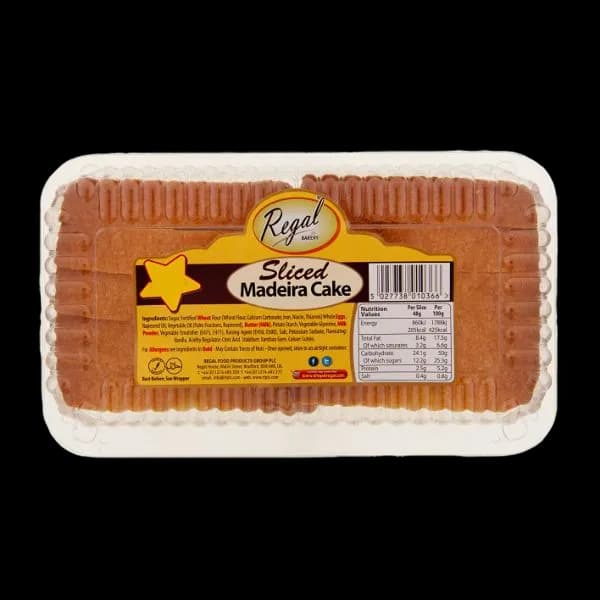 Regal Plain Sliced Madeira Loaf