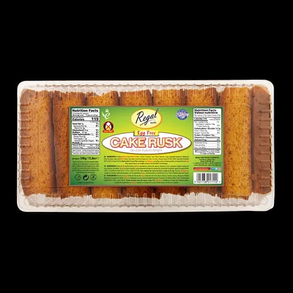 Regal Egg Free Cake Rusk 21pc