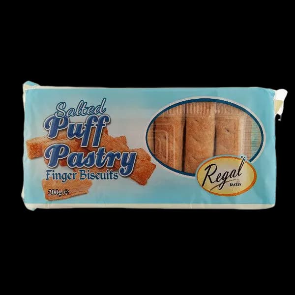 Regal Puff Pastry Finger Biscuit Salted