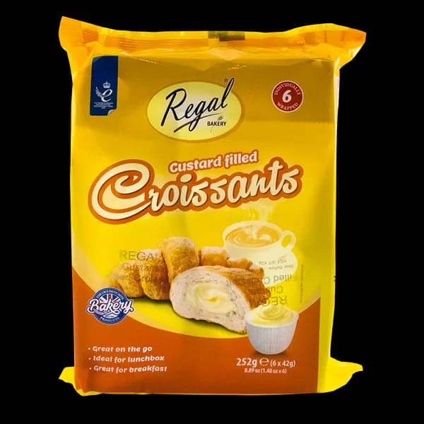 Regal Custard Croissants 6pc