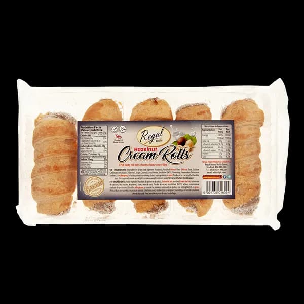 Regal Hazelnut Cream Rolls