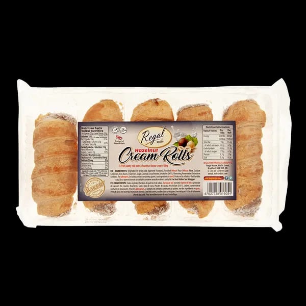 Regal Hazelnut Cream Rolls