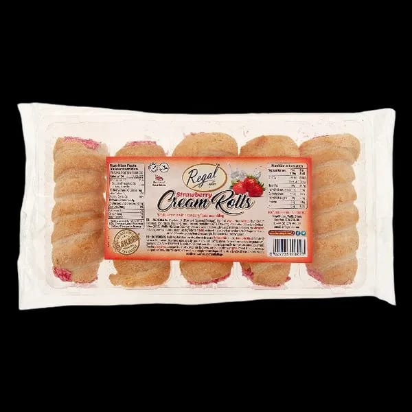 Regal Cream Rolls Strawberry