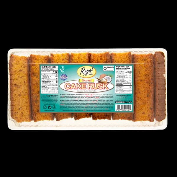 Regal Coconut Cake Rusk 21pc