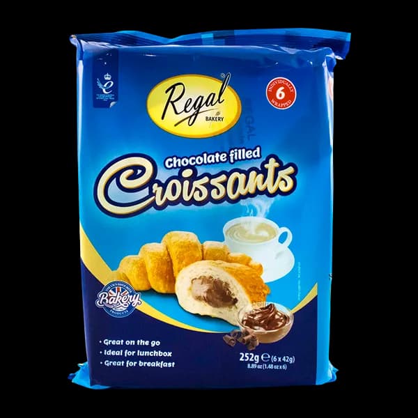 Regal Chocolate Croissants 6pc